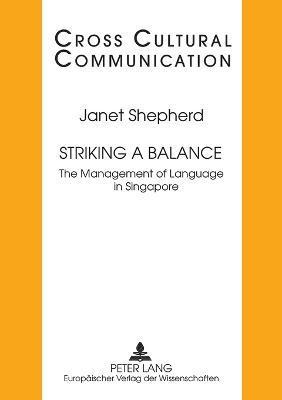 Janet Shepherd, Ernest W. B. Hess-Luttich, Richard Watts - Striking a Balance, Häftad