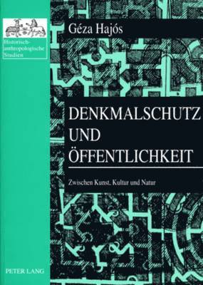 bokomslag Denkmalschutz Und Oeffentlichkeit