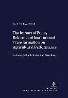 Beyene Tadesse Ferenji, Beyene Tadesse Ferenji, Franz Heidhues - Impact of Policy Reform and Institutional Transformation on Agricultural Performance, Häftad