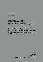 bokomslag Marketing Fuer Wohndienstleistungen