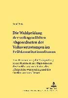 René Funk, Diethelm Klippel - Wahlpruefung Der Volksgewaehlten Abgeordneten Der Volksvertretungen Im Fruehkonstitutionalismus, Häftad