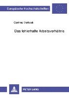 bokomslag Das Fehlerhafte Arbeitsverhaeltnis