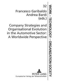 bokomslag Company Strategies and Organisational Evolution in the Automotive Sector