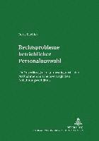 bokomslag Rechtsprobleme Betrieblicher Personalauswahl