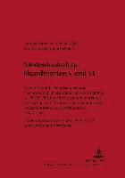 Niederdeutsch in Skandinavien V Und VI
