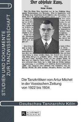 bokomslag Tanzkritiken von Artur Michel in der Vossischen Zeitung von 1922 bis 1934 nebst einer Bibliographie seiner Theaterkritiken