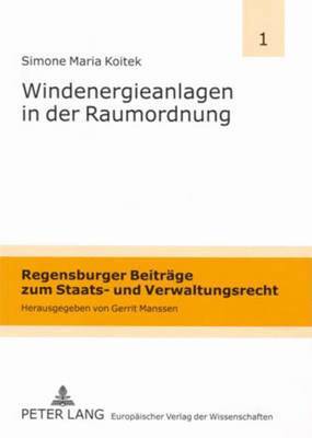 bokomslag Windenergieanlagen in Der Raumordnung