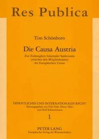 bokomslag Die Causa Austria