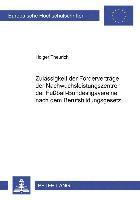 Zulaessigkeit Der Foerdervertraege Der Nachwuchsleistungszentren Der Fußball-Bundesligavereine Nach Dem Berufsbildungsgesetz