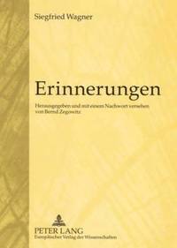 bokomslag Erinnerungen