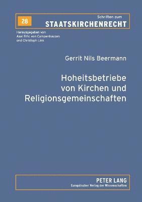 Hoheitsbetriebe von Kirchen und Religionsgemeinschaften 1