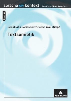 Eva Martha Eckkrammer, Gudrun Held - Textsemiotik, Häftad
