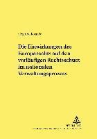 bokomslag Die Einwirkungen Des Europarechts Auf Den Vorlaeufigen Rechtsschutz Im Nationalen Verwaltungsprozess