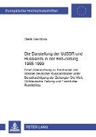 bokomslag Die Darstellung Der Udssr Und Russlands in Der Bild-Zeitung 1985-1999