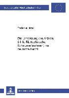 Die Umsetzung Des Art. 6 Info-Rl (Technische Schutzmaßnahmen) Ins Deutsche Recht