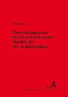 bokomslag Untersuchungen Zur Syntax in Oberdeutschen Drucken Des 16.-18. Jahrhunderts