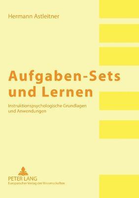 Hermann Astleitner - Aufgaben-Sets und Lernen, Häftad
