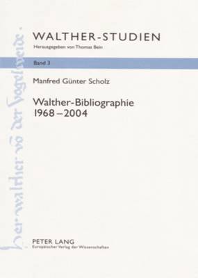 bokomslag Walther-Bibliographie- 1968-2004