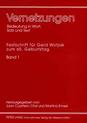 Vernetzungen: Bedeutung in Wort, Satz Und Text 1