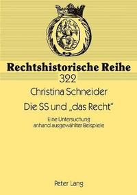 bokomslag SS und das Recht