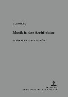 bokomslag Musik in Der Architektur