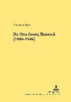 bokomslag Dr. Otto Georg Thierack- (1889-1946)