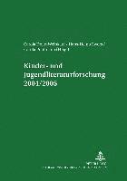 bokomslag Kinder- Und Jugendliteraturforschung 2004/2005
