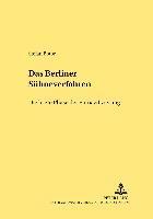 bokomslag Das Berliner Suehneverfahren - Die Letzte Phase Der Entnazifizierung