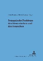 bokomslag Semantische Probleme Des Slowenischen Und Des Deutschen