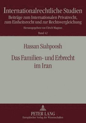 bokomslag Das Familien- Und Erbrecht Im Iran