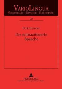 bokomslag entnazifizierte Sprache