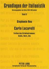 bokomslag Carlo Lucarelli