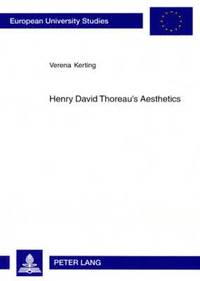 bokomslag Henry David Thoreau's Aesthetics