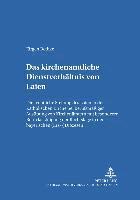 Jürgen Bethke, Alfred Hierold, Bamberger Theolog Studien E V - Das Kirchenamtliche Dienstverhaeltnis Von Laien, Häftad
