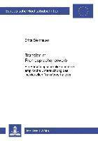 Britta Steinhauer - Transfer Im Fremdspracherwerb, Häftad