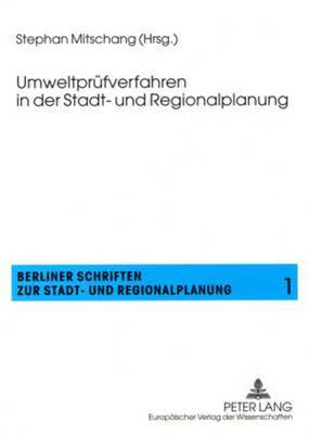 bokomslag Umweltpruefverfahren in Der Stadt- Und Regionalplanung