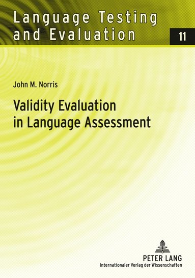 bokomslag Validity Evaluation in Language Assessment