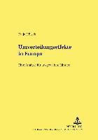 bokomslag Umverteilungseffekte in Europa