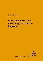 bokomslag La Metáfora: Revisión Histórica Y Descripción Lingueística
