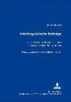 Interlinguistische Beitraege 1