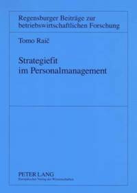 bokomslag Strategiefit Im Personalmanagement