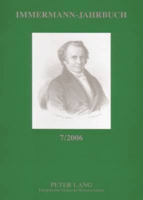 bokomslag Immermann-Jahrbuch 7/2006