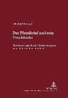 Der Pfandbrief Und Sein Treuhaender