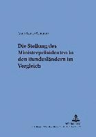 Die Stellung Des Ministerpraesidenten in Den Bundeslaendern Im Vergleich 1