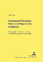 bokomslag Contingent Valuation Daten Und Bayes'sche Verfahren