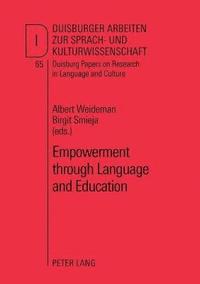 bokomslag Empowerment Through Language and Education