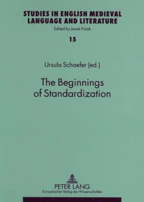 Beginnings of Standardization