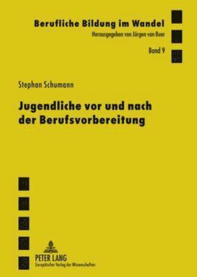 bokomslag Jugendliche VOR Und Nach Der Berufsvorbereitung