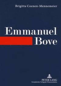 bokomslag Emmanuel Bove