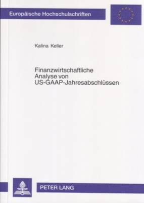 bokomslag Finanzwirtschaftliche Analyse Von Us-Gaap-Jahresabschluessen